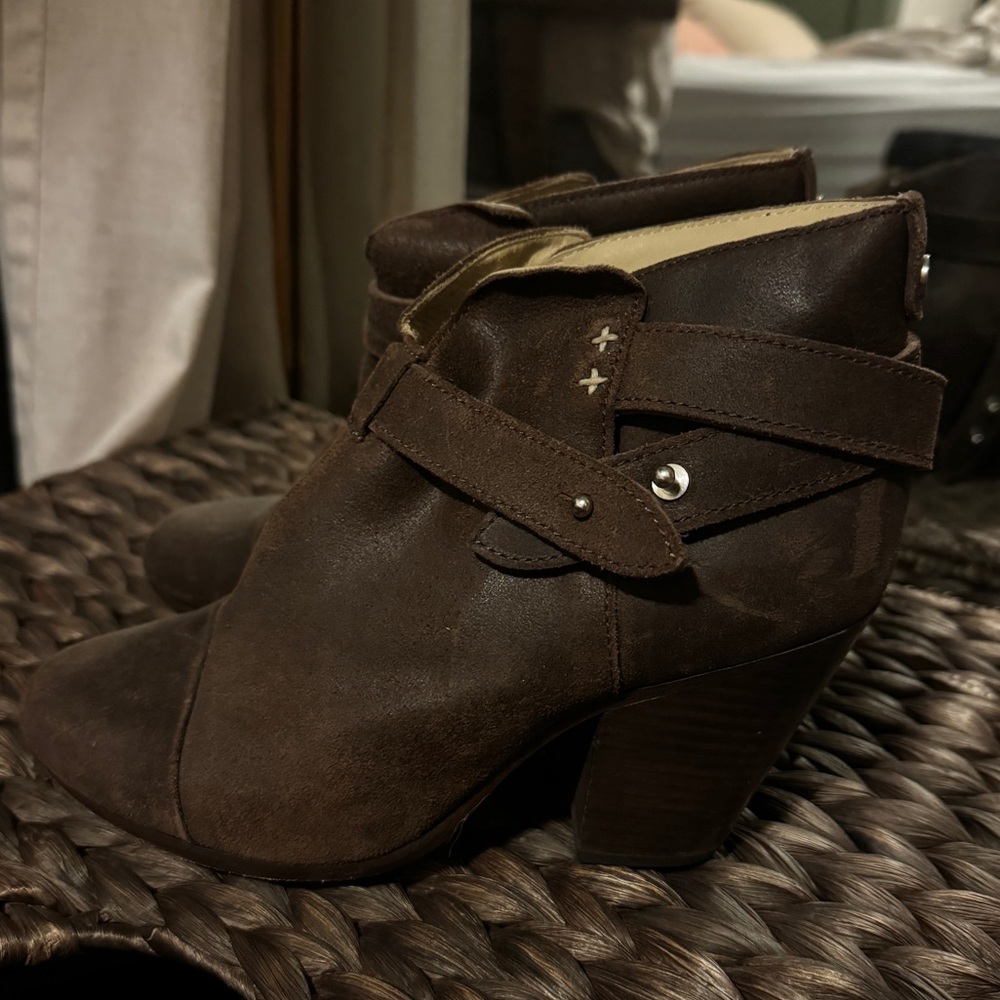 Rag & Bone Brown Leather Boots